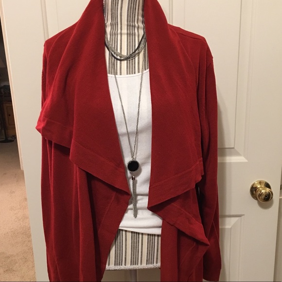 NWT Draped Front Sweater - Picture 4 of 8